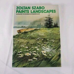 Zoltan Szabo Paints Landscapes no. 137 of 1000 SIGNED By Artist 1977 First Ed..